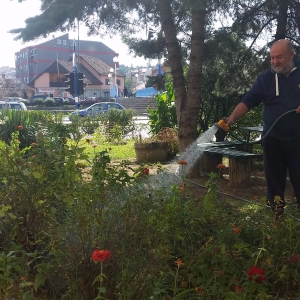 Mala zelena oaza u samom centru grada